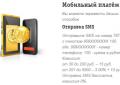 Kā papildināt Beeline kontu no Sberbank bankas kartes - maksājuma metodes pa tālruni vai internetu Papildiniet interneta Beeline kontu no bankas kartes